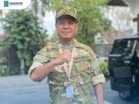 Bupati Kabupaten Dompu, Bambang Firdaus saat mengikuti Retreat Akmil di Magelang.