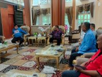 Penjabat (Pj) wali kota Parepare, Abdul Hayat Gani, menerima tim penjaringan dan penyaringan Komite Olahraga Masyarakat Indonesia (KORMI) Provinsi Sulawesi selatan (Sulsel)
