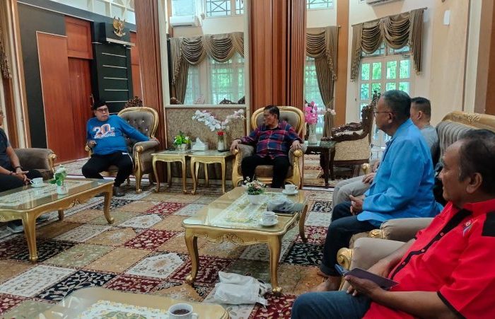 Penjabat (Pj) wali kota Parepare, Abdul Hayat Gani, menerima tim penjaringan dan penyaringan Komite Olahraga Masyarakat Indonesia (KORMI) Provinsi Sulawesi selatan (Sulsel)