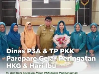 Dinas P3A & TP PKK Parepare Gelar Peringatan HKG & Hari Ibu dengan Apresiasi Peran PKK dalam Pembangunan