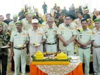 Penjabat (Pj) Wali Kota Parepare, Abdul Hayat Gani, menghadiri Peringatan Hari Ulang Tahun Pemuda Panca Marga (PPM) yang ke-44 Tahun.