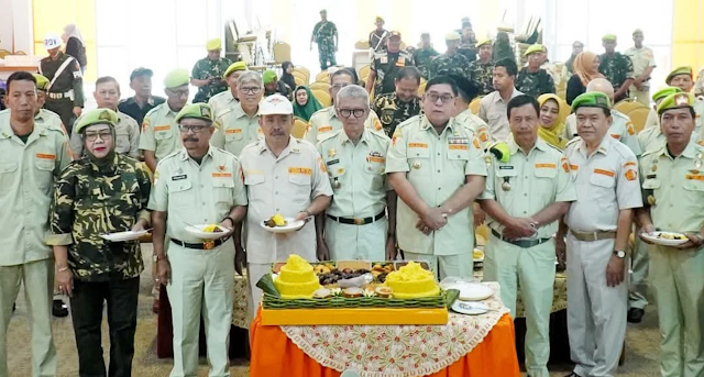 Penjabat (Pj) Wali Kota Parepare, Abdul Hayat Gani, menghadiri Peringatan Hari Ulang Tahun Pemuda Panca Marga (PPM) yang ke-44 Tahun.
