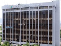 Tampak depan kantor PT Pupuk Indonesia