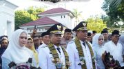 Wali Kota Parepare, Tasming Hamid menyampaikan terimakasih kepada seluruh masyarakat dan pihak yang berpartisipasi pada acara penjemputan dirinya