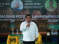 Koordinator Sahabat andalan wilayah Maros, Pangkep, Barru dan Parepare menyampaikan kesiapannya membentuk Brigade Pangan di Sulawesi Selatan.
