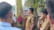 Bupati Kabupaten Bantaeng, M Fathul Fauzy Nurdin (Uji Nurdin) saat meninjau TPA Batu Parang Bantaeng.