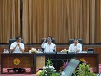 Pada kegiatan tersebut dilakukan penandatanganan kontrak kerja pemenuhan target LTT, Oplah, CSR dan Padi Gogo oleh para penanggung jawab wilayah.