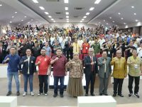 Wali Kota dan Wakil Wali Kota Makassar, Munafri Arifuddin-Aliyah Mustika Ilham (Munafri-Aliyah) menghadiri Musyawarah Olahraga Kota (Musorkot) Luar Biasa Komite Olahraga Nasional Indonesia (KONI) Kota Makassar.