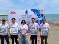 Baru terbentuk, tapi sudah menunjukkan tajinya! Kontingen Modern Pentathlon Indonesia (MPI) Kota Parepare yang dipimpin Nadir Nasir sukses meraih dua medali perak dalam eksebisi Modern Pentathlon Indonesia Sulawesi Selatan.