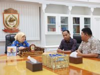 Pertemuan tersebut menjadi wadah strategis untuk membangun komunikasi konstruktif dalam rangka memperkuat kontribusi dunia usaha terhadap pembangunan daerah, khususnya sektor perdagangan dan UMKM.