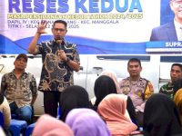 Ketua DPRD Kota Makassar, Supratman kembali turun menyapa warga dalam agenda Reses Kedua Masa Persidangan Kedua Tahun Sidang 2024/2025 yang digelar pada Selasa (11/3/2025).