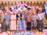 Kegiatan dimulai dari resepsi pernikahan Ayu Wulandari dan Harmin di W Three Premier Hotel Makassar. Aliyah disambut hangat oleh keluarga besar almarhum A. M. Darwis Yusuf dan almarhumah Syarifa Sutati, serta turut mendoakan kedua mempelai agar membangun rumah tangga yang sakinah, mawaddah, dan warahmah.