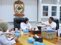 Aliyah Mustika Ilham melaporkan kepada Gubernur Sulawesi Selatan (Sulsel) Andi Sudirman Sulaiman dan Wakil Gubernur Fatmawati Rusdi tentang kesiapan Pemkot Makassar di dalam menyukseskan program unggulan pemerintahan Presiden RI Prabowo Subianto.