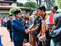 Puluhan WNI yang menikah dengan warga negara Turki rela menempuh perjalanan jauh demi bertemu langsung dengan Kepala Negara.