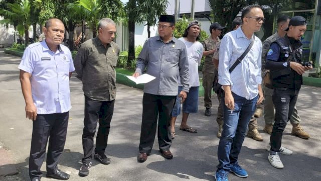 Dewan Perwakilan Rakyat Daerah (DPRD) Kota Makassar menerima aspirasi dari Aliansi Buruh dan Mahasiswa Menggugat (ABMM) yang menggelar aksi unjuk rasa, Rabu (5/2/2025).