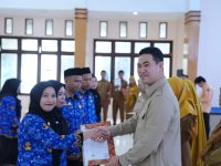 Sebanyak 131 Calon Aparatur Sipil Negara (CASN) di Kabupaten Pangkep resmi menerima Surat Keputusan (SK) pengangkatan, Selasa (27/5/2025)