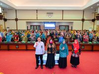 Wakil Gubernur Sulawesi Selatan, Fatmawati Rusdi, membuka Rapat Koordinasi Tim Percepatan Penurunan Stunting (TPPS) Kabupaten/Kota se-Sulawesi Selatan Tahun Anggaran 2025, di Ruang Rapat Pimpinan Kantor Gubernur Sulsel, Jalan Urip Sumoharjo, Makassar, Kamis, 8 Mei 2025.