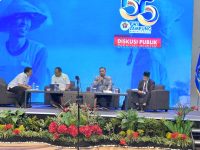 Pelaksana Tugas (Plt) Direktur Jenderal Hortikultura Kementerian Pertanian Dr. Ir. Muhammad Taufiq Ratule, M.Si memaparkan program swasembada pangan nasional yang sedang digenjot pencapaiannya oleh pemerintahan Presiden Prabowo Subianto.