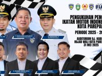 Kepengurusan baru Ikatan Motor Indonesia (IMI) Kota Parepare segera resmi dilantik. Prosesi pelantikan dijadwalkan berlangsung pada Sabtu, 30 Mei 2025.