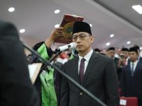 Wali Kota Makassar, Munafri Arifuddin lantik Andi Zulkifli Nanda sebagai Sekda Pemkot Makassar.