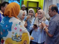Booth Pemerintah Kota Makassar, menjadi magnet bagi pengunjung di City Expo.