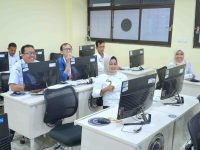 Sebanyak 155 pejabat administrator dari seluruh eselon 3A dan 3B lingkup Pemerintah Kabupaten Pangkep mengikuti tes potensi dan kompetensi di Kantor Regional IV Badan Kepegawaian Negara (BKN) Makassar, Rabu 4 Juni 2025.