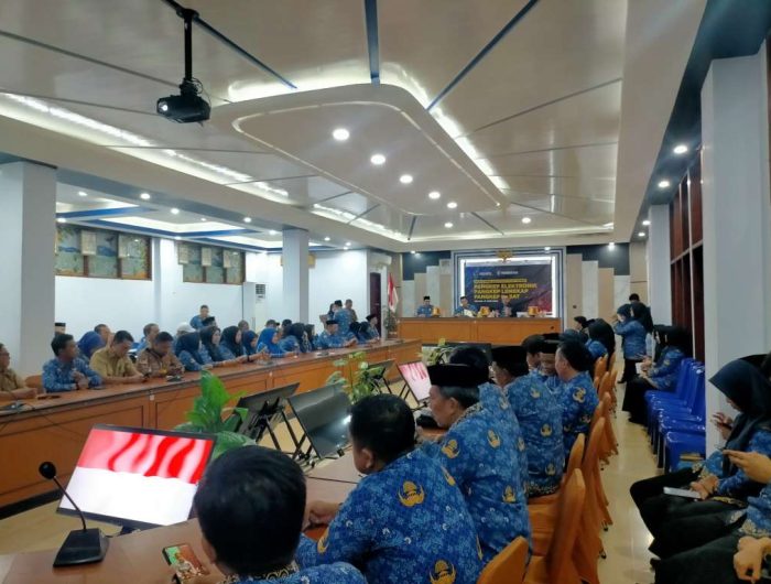 Pemerintah Kabupaten Pangkep bersama Kantor Pertanahan (BPN) Pangkep resmi meluncurkan program sertifikat tanah elektronik