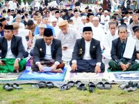 Suasana kebersamaan dan kekhidmatan menyelimuti pelaksanaan Salat Idul Adha 1446 Hijriah di Kota Parepare, Jumat (6/6/2025).