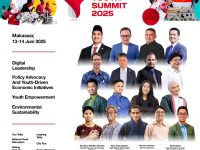 Indonesia Youth Summit (IYS) 2025 resmi dibuka di Lapangan Karebosi, Makassar, Jumat (13/6/2025), dengan mengusung tema "Gen Merah Putih, Pemuda Penggerak Perubahan Menuju Indonesia Emas 2045".