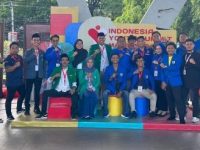 Ketua DPD KNPI Kota Makassar Baso Muhammad Ikram menjadi salah satu Narasumber dalam kegiatan Indonesia Youth Summit Makassar 2025.