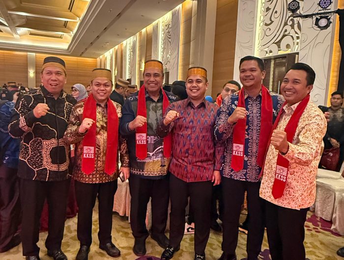 Bupati Bantaeng, M. Fathul Fauzy Nurdin menghadiri Pelantikan Pengurus Pusat Kerukunan Keluarga Sulawesi Selatan (KKSS) periode 2025 – 2030, di Hotel JS Luwansa, Jakarta, Minggu, 22 Juni 2025.