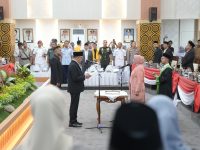 Dewan Perwakilan Rakyat Daerah (DPRD) Kota Makassar resmi menggelar Rapat Paripurna Pengucapan Sumpah/Janji Pergantian Antar Waktu (PAW) Anggota DPRD Kota Makassar sisa masa jabatan 2024–2029, Senin (30/6/2025).