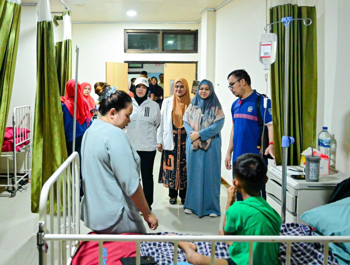 Wakil Gubernur Sulawesi Selatan, Fatmawati Rusdi Tinjau NICU dan RTH Rumah Sakit Provinsi. (Foto Dok.Humas)
