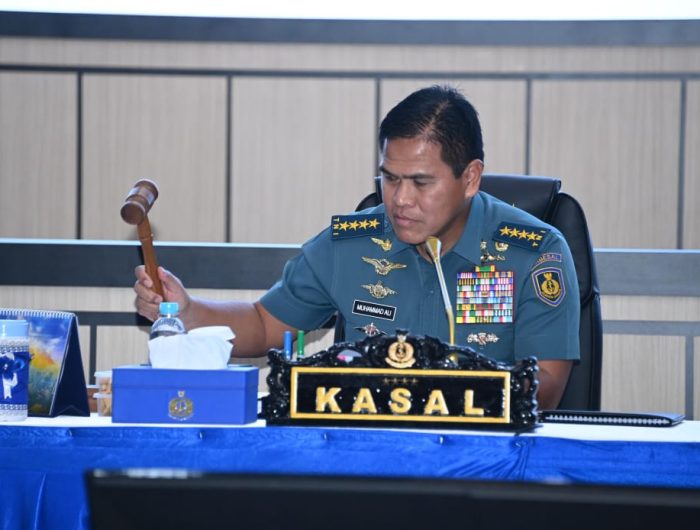 Komandan Lantamal VI (Danlantamal VI) Makassar Brigadir Jenderal TNI (Mar) Dr.Wahyudi.