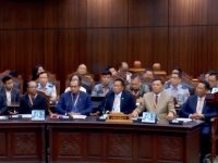 Mahkamah Konstitusi (MK) menggelar sidang lanjutan uji formil terhadap Undang-Undang Nomor 3 Tahun 2025 tentang Perubahan atas UU Nomor 34 Tahun 2004 tentang Tentara Nasional Indonesia (UU TNI), Senin (23/6/2025), di Ruang Sidang Pleno MK RI, Jakarta.