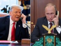 Presiden Amerika Serikat Donald Trump menyatakan dirinya telah berbicara via telepon dengan Presiden Rusia Vladimir Putin, membahas ketegangan di Timur Tengah dan konflik Rusia-Ukraina.