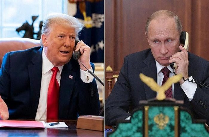 Presiden Amerika Serikat Donald Trump menyatakan dirinya telah berbicara via telepon dengan Presiden Rusia Vladimir Putin, membahas ketegangan di Timur Tengah dan konflik Rusia-Ukraina.