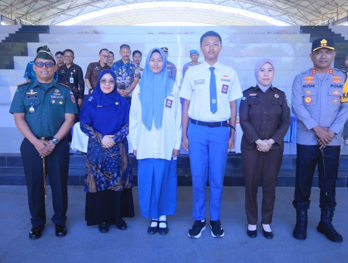 71 Calon Paskibraka Pangkep Ikuti Pendidikan dan Pelatihan