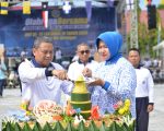 Semarak HUT ke-75 Lantamal VI berujung pada rangkaian akhir yaitu Olahraga Bersama satuan TNI AL Wilayah Sulawesi Selatan yang dilaksanakan di Lapangan Arafuru Mako Lantamal VI (01/07/2025).