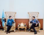 Bupati Bantaeng, M. Fathul Fauzy Nurdin menerima Konsul Jenderal (Konjen) Australia di Makassar Todd Dias, di Rumah Jabatan Bupati Bantaeng, Jumat, 4 Juli 2025.