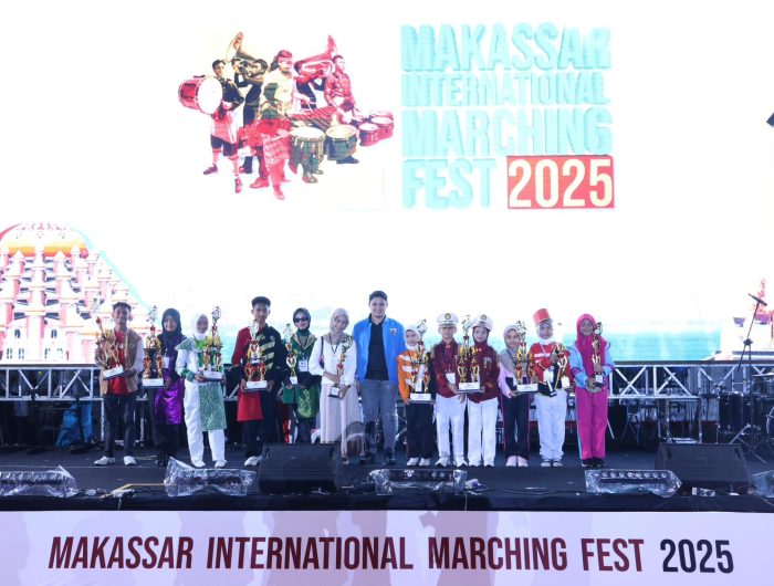 Dewan Pengurus Daerah Komite Nasional Pemuda Indonesia (DPD KNPI) Kota Makassar menyampaikan apresiasi atas terselenggaranya Makassar International Marching Fest 2025, yang digelar oleh Dinas Pemuda dan Olahraga (Dispora) Kota Makassar di Lapangan Karebosi.