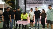 Wali Kota Makassar, Munafri Arifuddin, secara resmi meresmikan Lapangan Padel Top Spin Arena Makassar sekaligus membuka Kasih Keras Private Padel Tournament, yang berlangsung di Kecamatan Tamalate, Minggu (13/7/2025).