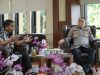 Wali Kota Parepare, Tasming Hamid menerima audiensi Kapolres Parepare, AKBP Indra Waspada Yuda, di Kantor Wali Kota Parepare, Jumat (18/07/2025).