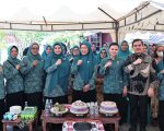 Ketua TP PKK Kota Makassar, Melinda Aksa, mengikuti kegiatan launching Gerakan Membaca Buku Kesehatan Ibu dan Anak (KIA), Membangun Generasi Emas yang digelar oleh TP PKK Provinsi Sulawesi Selatan bekerja sama dengan Ikatan Dokter Anak Indonesia (IDAI), Kamis (24/7/2025).
