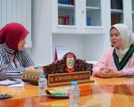 Wakil Wali Kota Makassar, Aliyah Mustika Ilham kembali menunjukkan komitmennya dalam mendukung pengembangan generasi muda Kota Makassar dengan menerima audiensi dari Korps HMI-Wati (KOHATI) HMI Cabang Makassar di ruang kerjanya, Kantor Balai Kota Makassar, Jumat (25/7/2025).