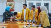 Wakil Wali Kota Makassar, Aliyah Mustika Ilham, menerima audiensi Pimpinan Daerah Ikatan Pelajar Muhammadiyah (PD IPM) Kota Makassar di Ruang Kerja Wakil Wali Kota, Kantor Balai Kota Makassar, Senin (28/7/2025).