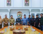 Wakil Wali Kota Makassar, Aliyah Mustika Ilham, menerima audiensi dari jajaran pengurus Dewan Pimpinan Daerah (DPD) Sulawesi Selatan Garda 145 di Ruang Wakil Wali Kota, Kantor Wali Kota Makassar, Senin (28/7/2025).