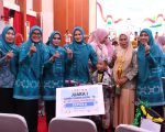 Ketua Tim Penggerak PKK Kota Parepare, dr. Andi Arfiah Tasming, menghadiri acara penutupan kegiatan Hari Anak Nasional (HAN) tingkat Provinsi Sulawesi Selatan yang digelar di Kompleks Rumah Jabatan Gubernur Sulsel, Makassar, Selasa, 29 Juli 2025.