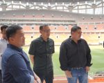 Kota Makassar, Munafri Arifuddin, menunjukkan komitmen kuat dalam percepatan pembangunan Stadion Untia, di Kecamatan Biringkanaya.