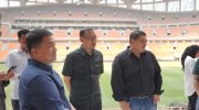Kota Makassar, Munafri Arifuddin, menunjukkan komitmen kuat dalam percepatan pembangunan Stadion Untia, di Kecamatan Biringkanaya.